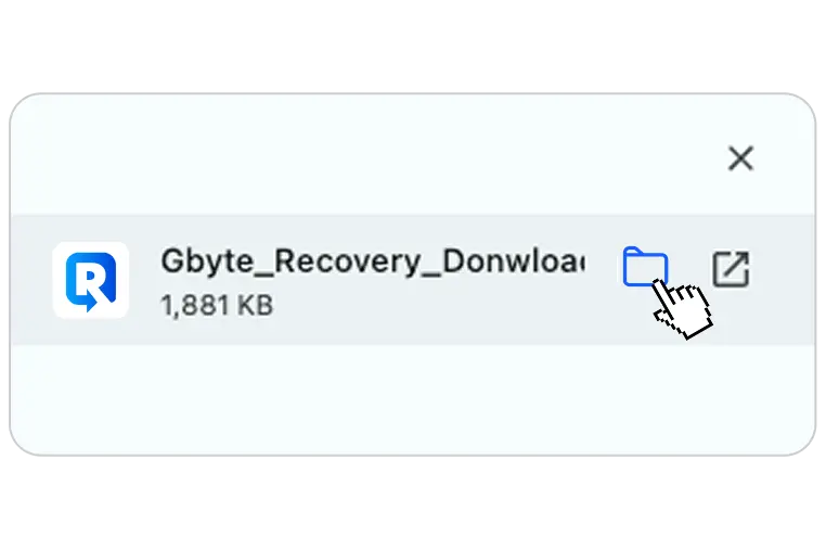 Clique no Gbyte para instalar.
